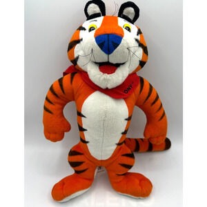 Tony the Tiger 1991 Plush Stuffed Animal Toy Kellogg's Frosted Flakes Doll 1993